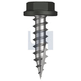 Hobsons - #10-12 x 20 Woodland Grey (Thunder) -Cl4 As3566 Type 17 Flanged Hex Head | Q519-Wg (Pack Of 1000)